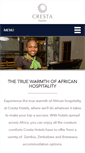 Mobile Screenshot of crestahotels.com